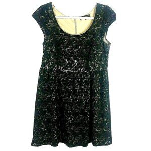 Lace Black Dress Size 11 Overlay Lining Special Occasion Wedding Guest Cool